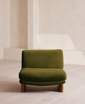 Tellis Chair - Velvet - Olive - US - Listing Image