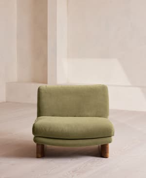 Tellis Chair - Velvet - Lichen - US - Listing Image