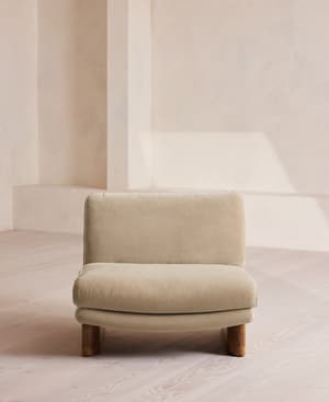 Tellis Chair - Velvet - Oyster - UK - Listing Image