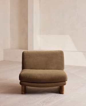 Tellis Chair - Velvet - Truffle - UK - Listing Image