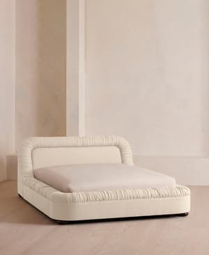 Vara Bed - King - Linen - Bisque - Listing Image