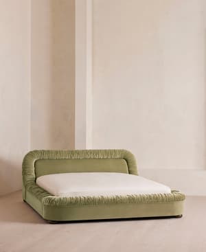 Vara Bed - King - Velvet Lichen - Hover Image