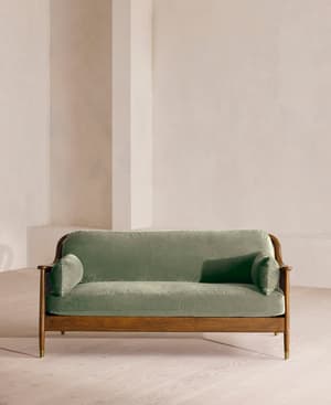 Atlanta Three Seater - Velvet - Seafoam - US - Hover Image