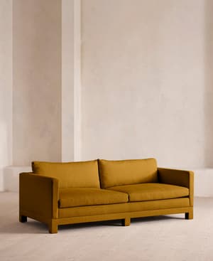 Ashford Ottoman - Linen - Turmeric - US - Hover Image
