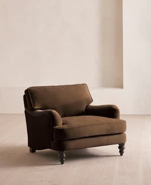 Arundel Loveseat - Velvet - Chocolate - Listing Image