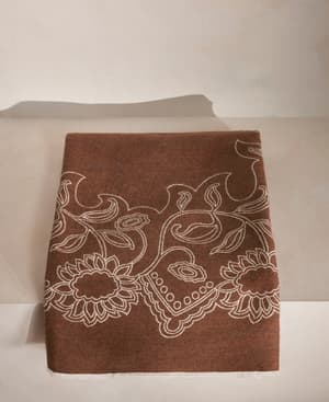 Tosca Throw - Burnt Orange - Listing Image