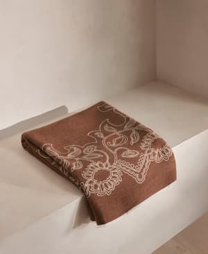 Tosca Throw - Burnt Orange - Hover Image