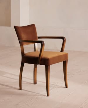 Molina Dining Armchair - Velvet - Cinnamon - US - Listing Image