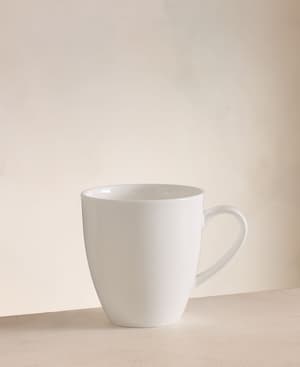 House Mug - Bone China - White - Set of Four - Hover Image