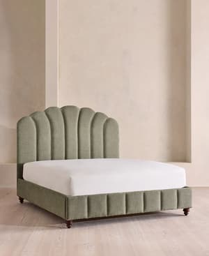 Manette Bed - Full - Linen Chenille - Sage - US - Listing Image