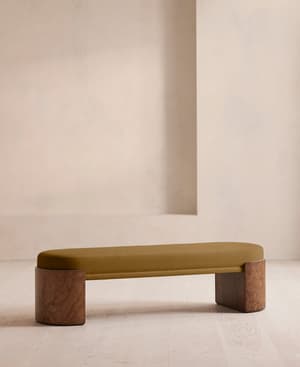 Lukas Bench - Linen - Ochre - US - Listing Image