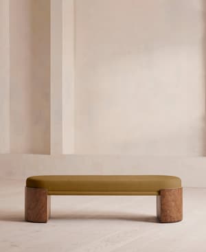 Lukas Bench - Linen - Ochre - US - Hover Image
