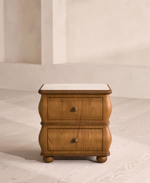 Esmeray Bedside Table - Mid-tone - Hover Image