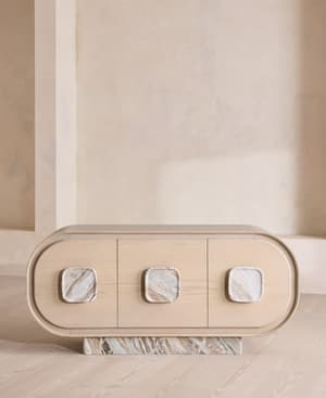 Samson Sideboard - Terra Bianca Marble - Hover Image