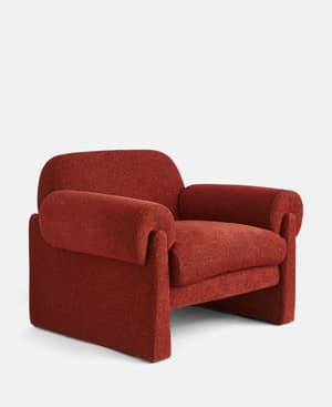 Herly Armchair - Fleck Eco - Burnt Orange - US - Listing Image