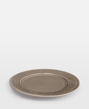Hillcrest Dinner Plate - Grey - Set of Four - Hover Image
