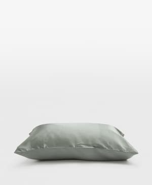 Sage Silk Pillowcase - King - Set of Two - Hover Image