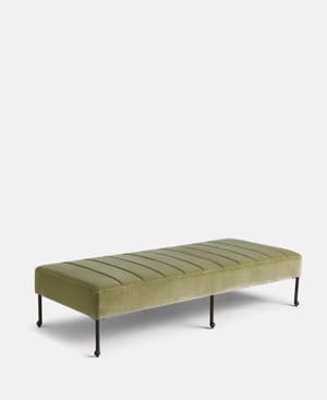 Poppy Bench - Velvet - Lichen - US - Listing Image