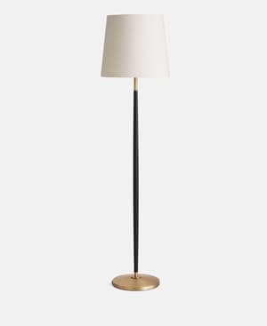 Beckett Leather Floor Lamp - US - Hover Image