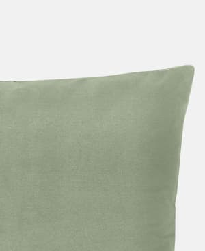 Monroe Large Square Cushion - Sage - Hover Image