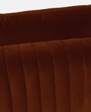 Vivienne Modular Corner Sofa - Velvet Rust - Hover Image