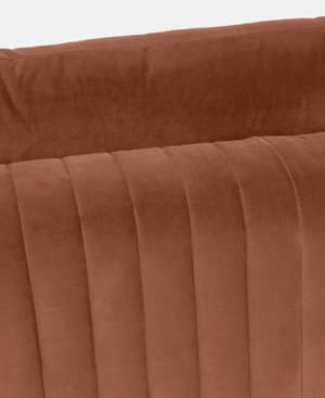 Vivienne Sectional Corner Sofa - Velvet Antique Rose - US - Hover Image