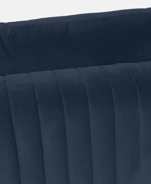 Vivienne Modular Corner Sofa - Velvet Grey Blue - Hover Image