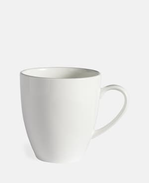 House Mug - Bone China - White - Set of Four - Hover Image