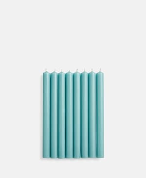 Dinner Candles - Jade - Set of Eight - Hover Image