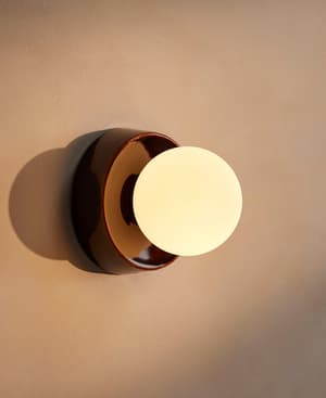 Sophia Wall Light - Brown - Hover Image