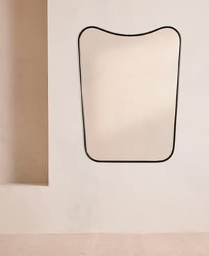 Cooper Wall Mirror - Blackened Brass - Listing Image