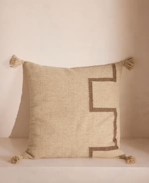 Kimberley Square Cushion - Natural - Large - Listing Image