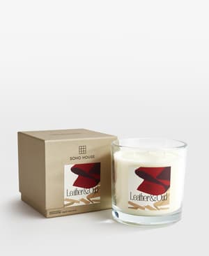 Limited Edition Bassett Leather & Oud Candle - 650g - Listing Image