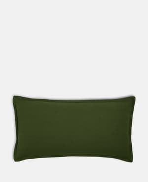 Noa Oblong Cushion - Moss Green - Listing Image