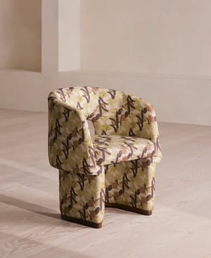 Morrell Outdoor Dining Chair - Cactus Floral - US - Hover Image