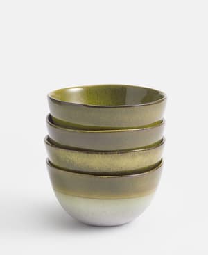 Nero Cereal Bowl - Green - Set of Four - Hover Image