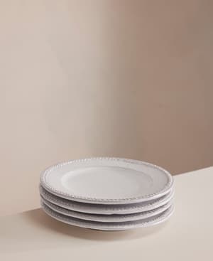 Hillcrest Side Plate - White - Set of Four - Listing Image
