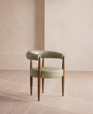 Fergus Dining Chair - Fern Leather - US - Hover Image