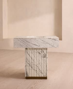 Stellios Single Vanity - Arabescato Marble - Listing Image