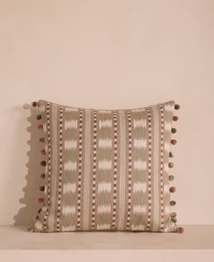 Lando Square Cushion - Blush - Listing Image