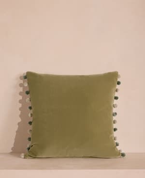 Lando Square Cushion - Sage - Hover Image