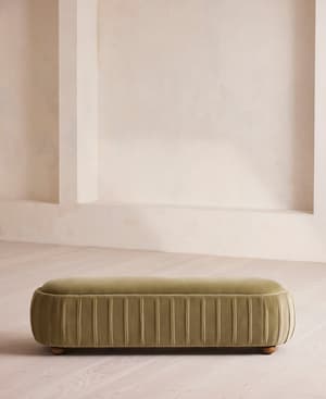 Vivienne Bench - Velvet - Lichen - Hover Image