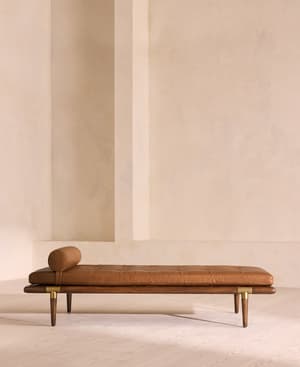 Theodore Daybed - Leather - Chestnut - US - Hover Image