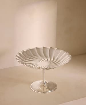 Mews Silver Footed Platter - Hover Image