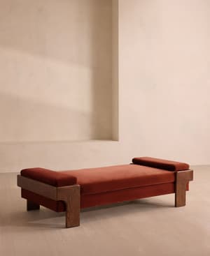 Marcia Daybed - Rust Velvet - Listing Image