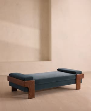 Marcia Daybed - Grey Blue Velvet - Listing Image