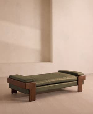 Marcia Daybed - Leather - Moss - Listing Image