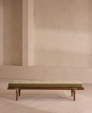 Theodore Bench - Lichen Velvet - Hover Image