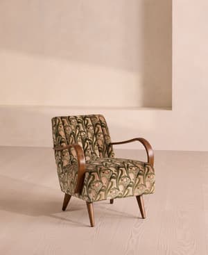 Evie Armchair - Obie Print - US - Hover Image