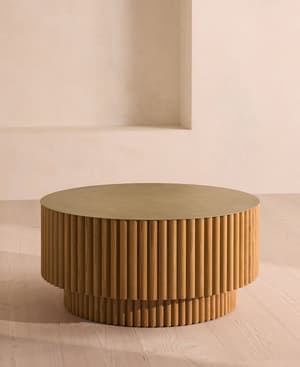 Barrel Coffee Table - Hover Image